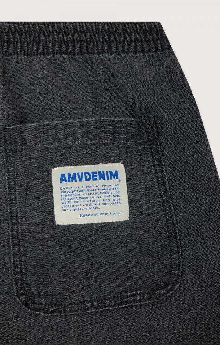 American Vintage Jazy Bermuda Shorts Denim Herren Black